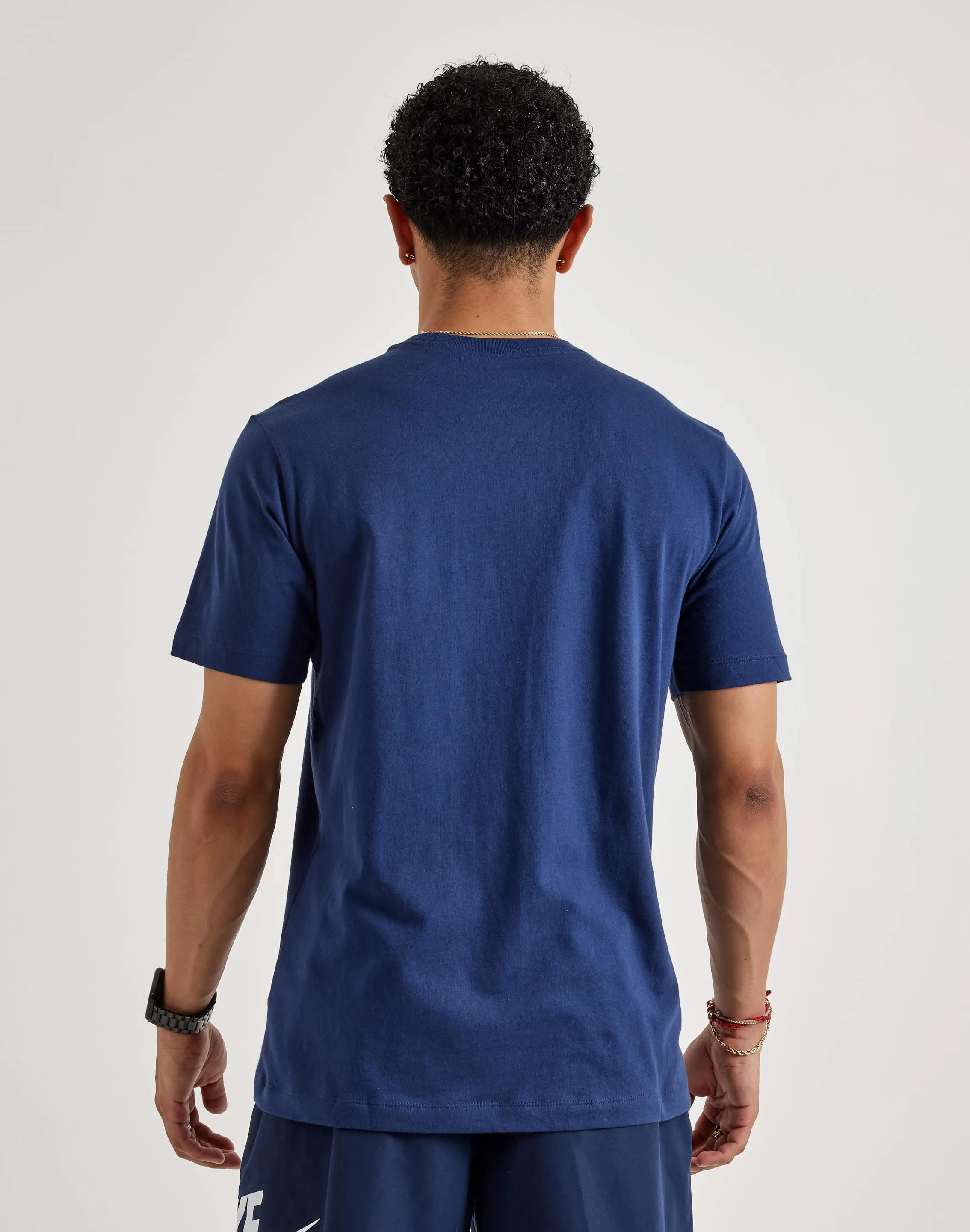 Flexible Material Tencel Blend Fabric Nike Just Do It Tee