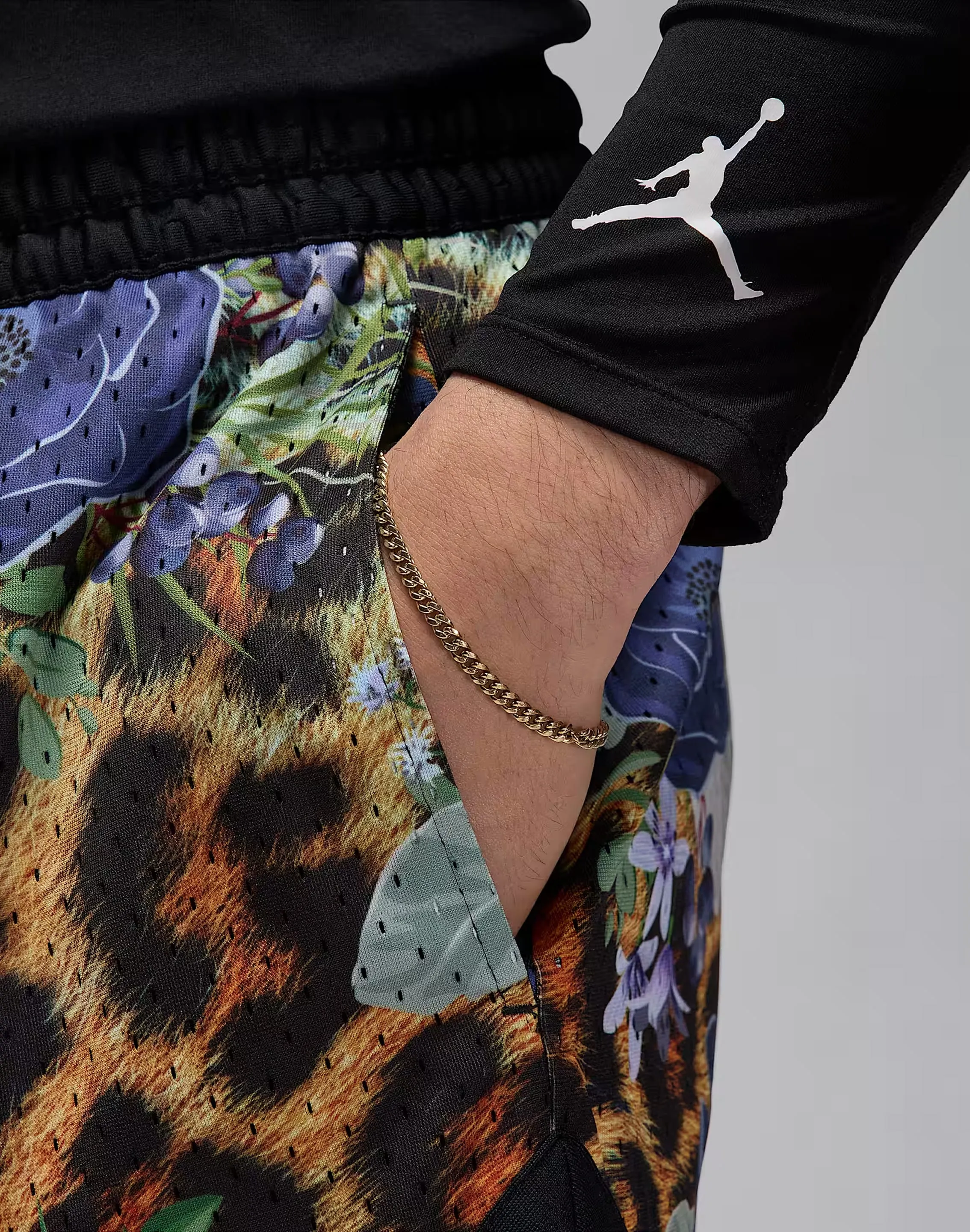 Jordan Dri-FIT Sport Printed Diamond Shorts FlexibleElasticity