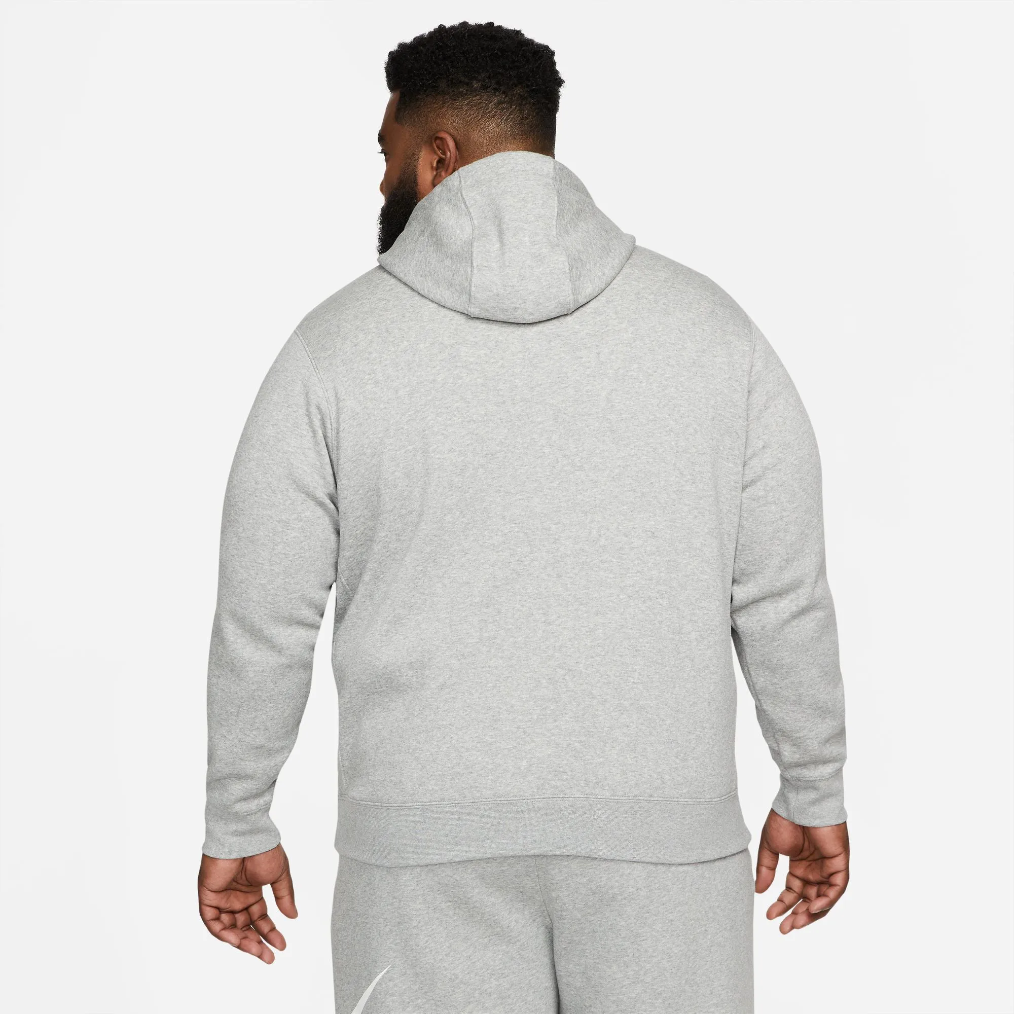 NoSlipWaistband SheerLayeredPanels Club Fleece PO Hoody - Mens