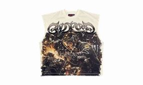 Steel Sharpens Steel Sleeveless Tee "Bone" Vital Core