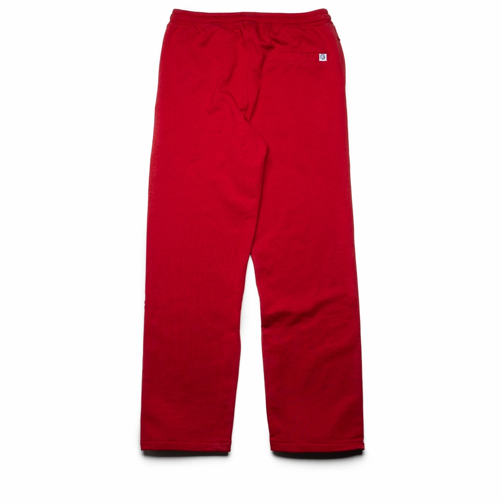 Billionaire Boys Club Straight Sweatpants - Chili Pepper Anti Static Weave Locking Zippers