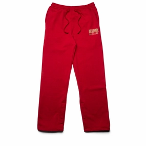 Billionaire Boys Club Straight Sweatpants - Chili Pepper Seamless construction
