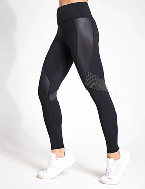 Durable Elastic Dynamic Full Length Legging - Black