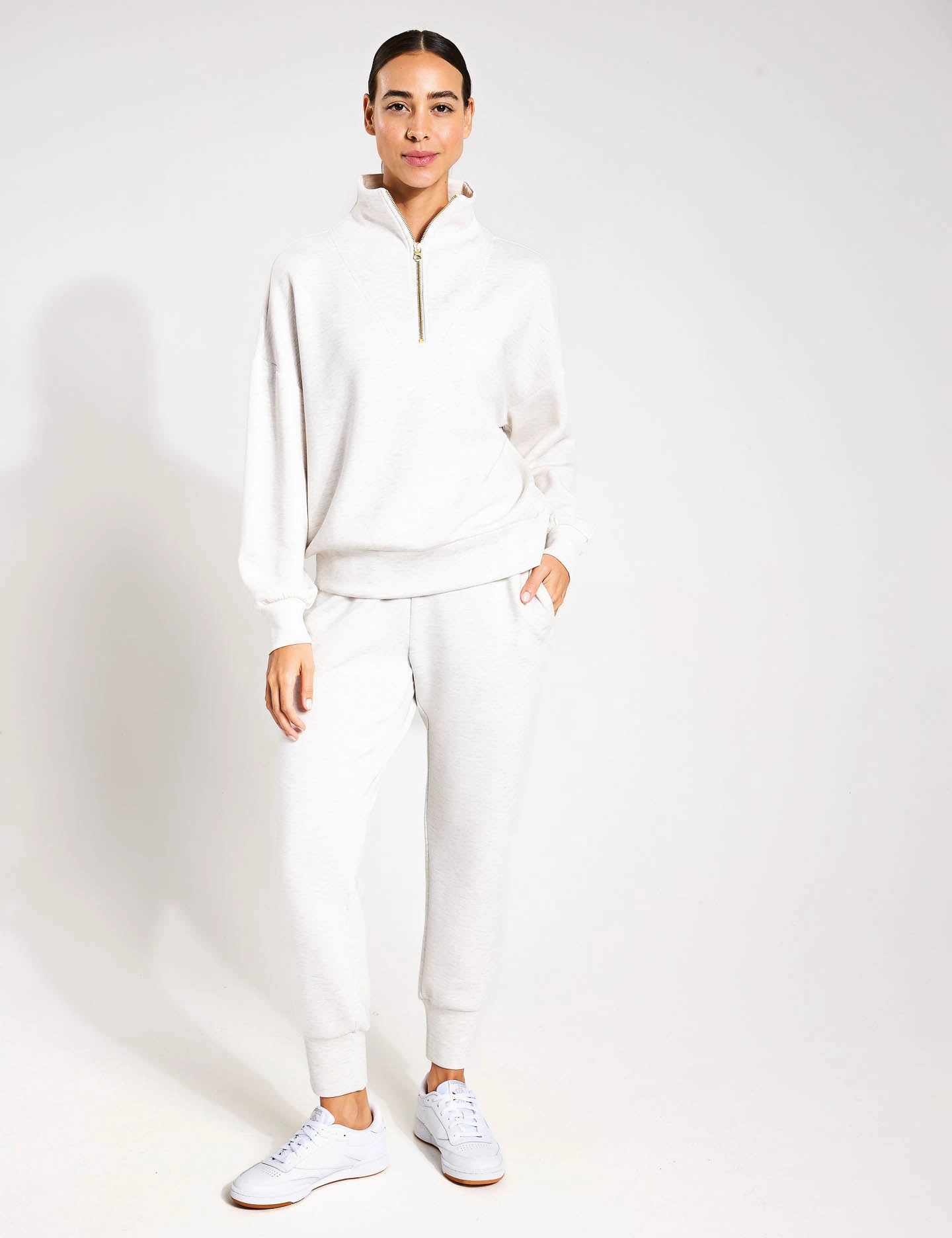 Layered Protection Hygienic Inner Layer The Doublesoft Set - Ivory Marl