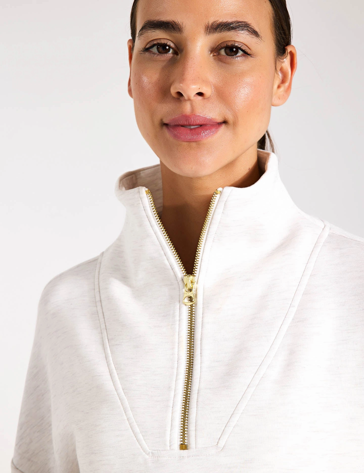 The Doublesoft Set - Ivory Marl Flexible Waist Toggle Multi DirectionalFlex