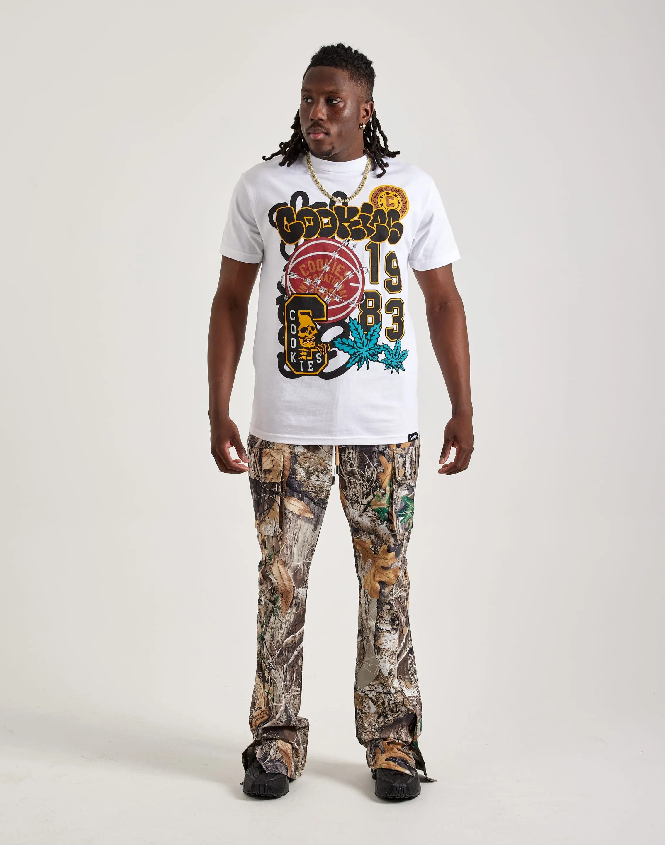 BreathableMesh Stretch Fabric Cookies Sf Livewire Tee