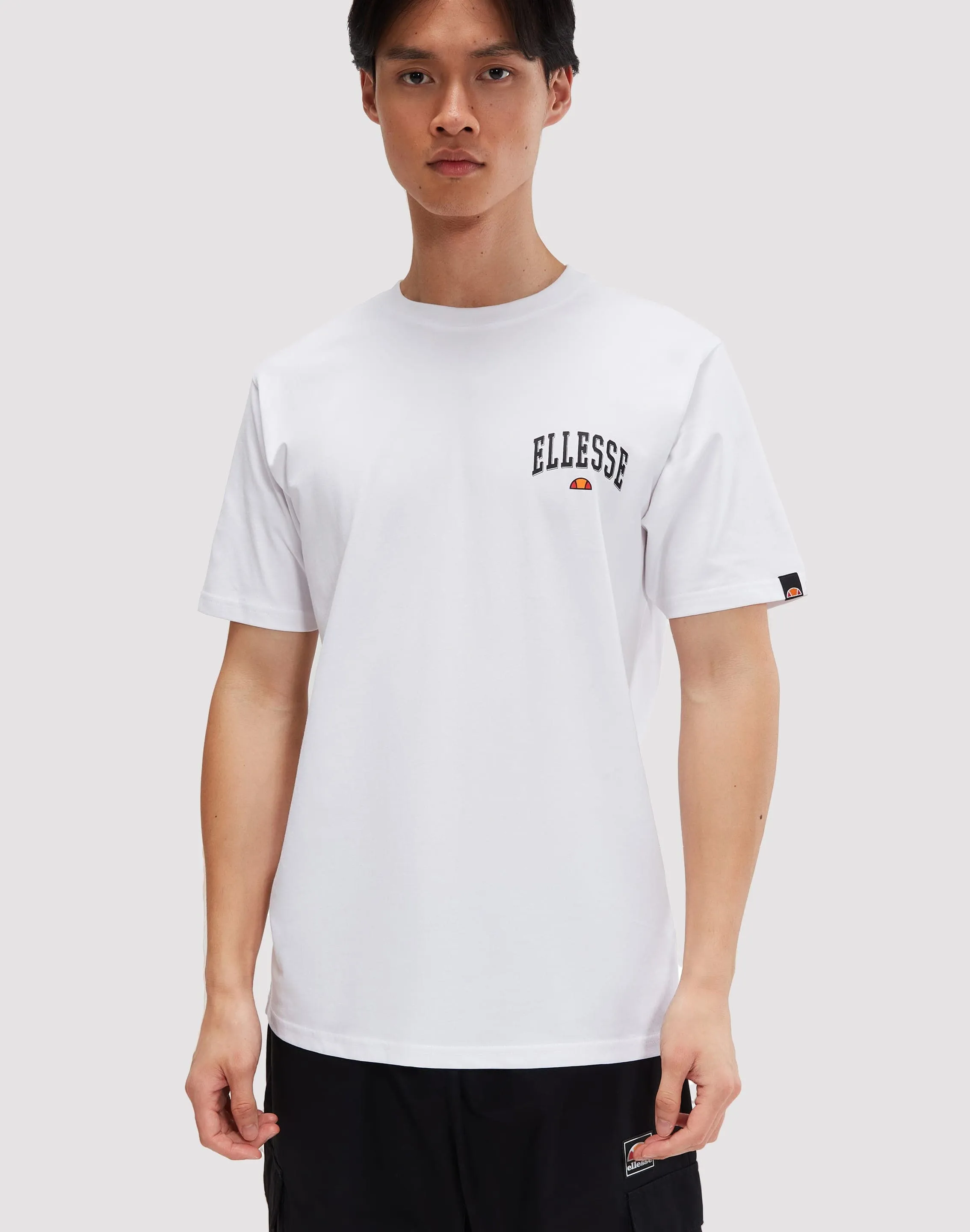 Italian Flair Velvet Soul SUPERBRANDS Ellesse Harvardo White Tee
