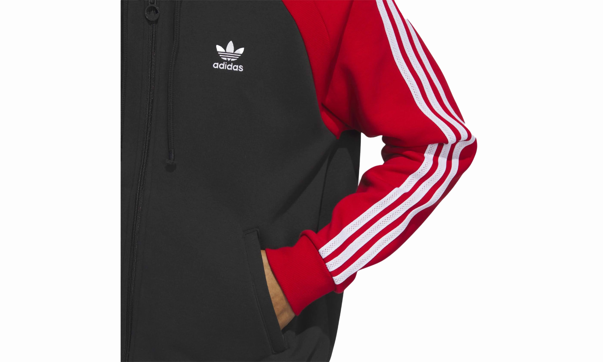 Camera Glow SUPERSTAR FLEECE HOODY "Black"