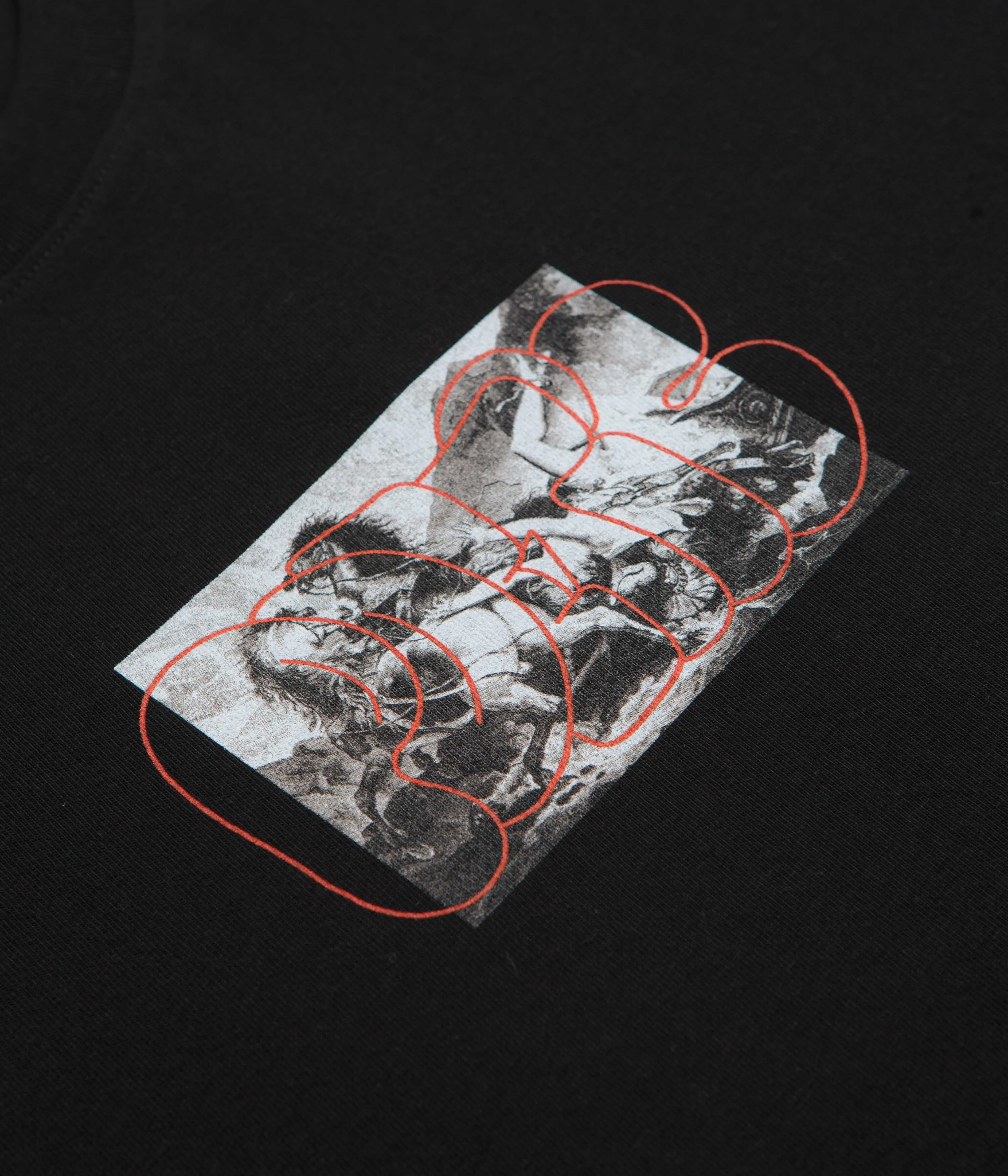 volleyball event Poetic Collective Horses T-Shirt - Black