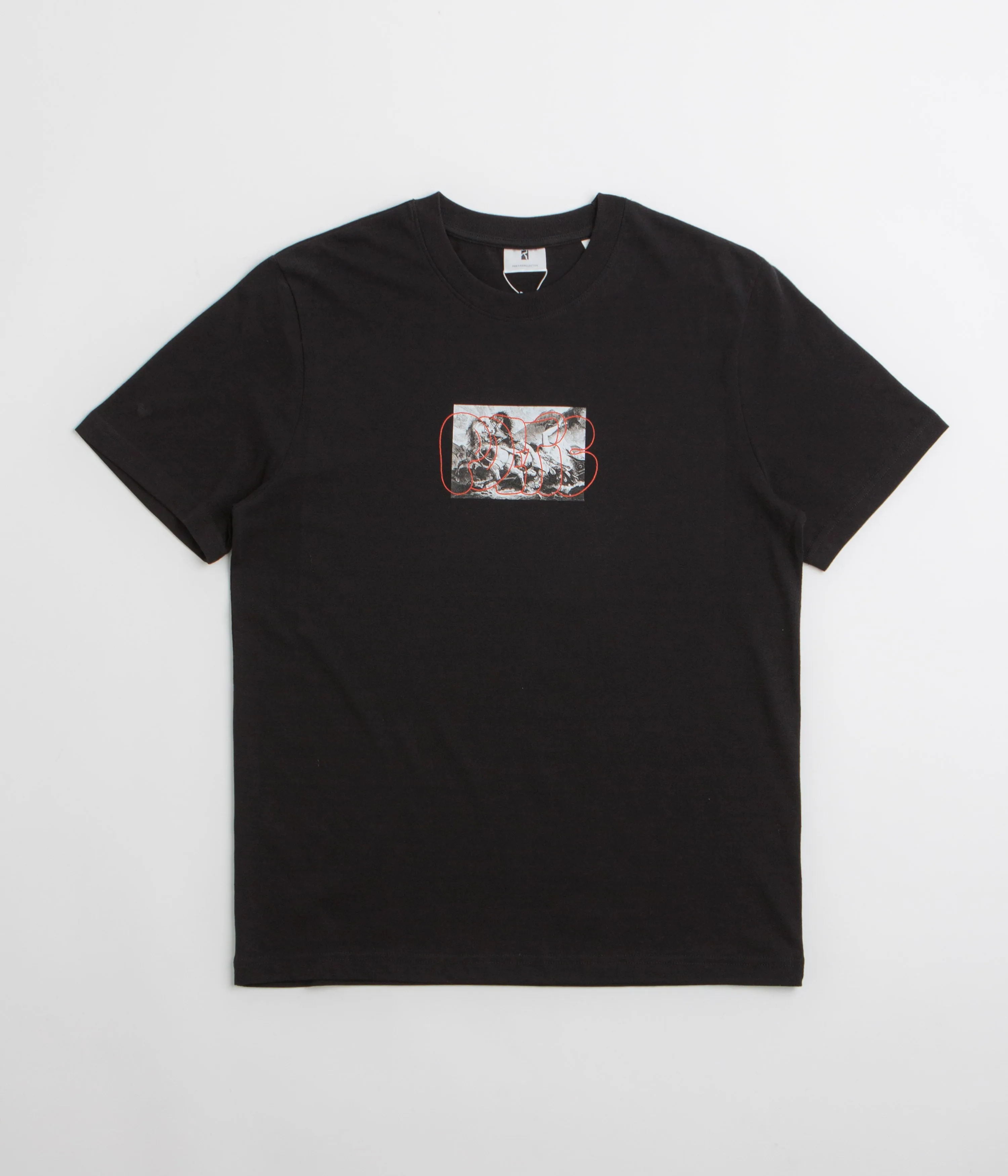 Loungewear Poetic Collective Horses T-Shirt - Black