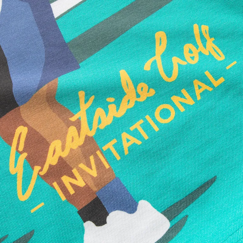 Eastside Golf Graphic Pique Polo - Multi Color Bold Prints Warm Insulation