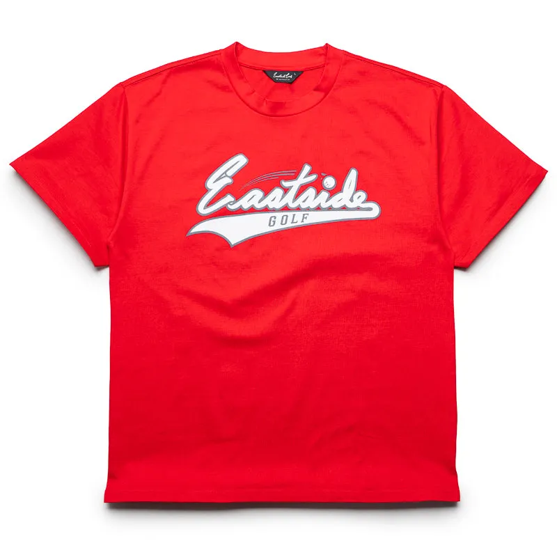 pool venue Foldable Design Eastside Golf Ribbon Action Tee - Red