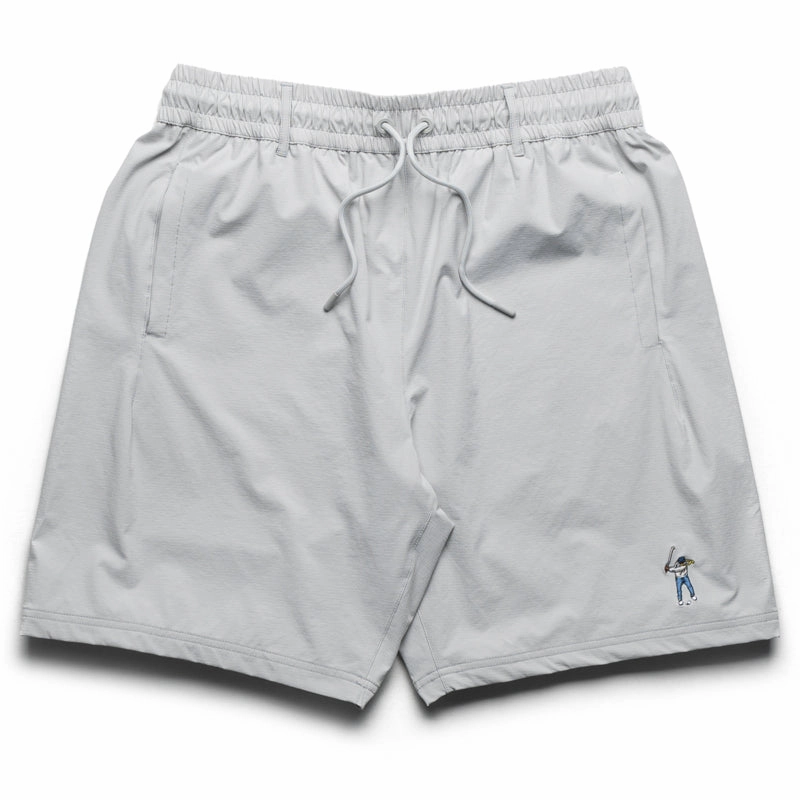 Eastside Golf Nylon Mesh Lined Short - Cool Grey Wrinkle Resistant Finish