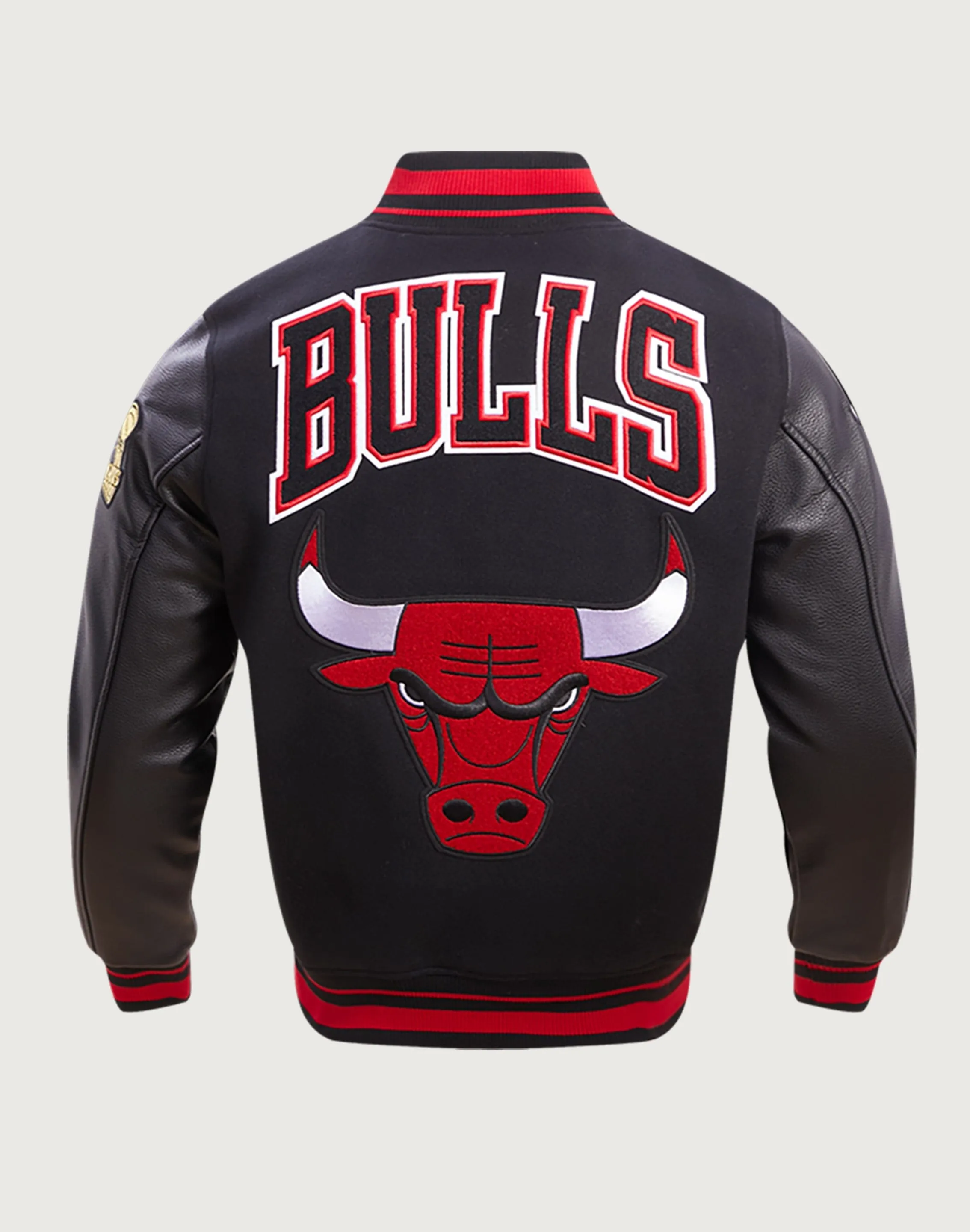 Pro Standard NBA Chicago Bulls Retro Classic Rib Wool Varsity Jacket Zero Waste