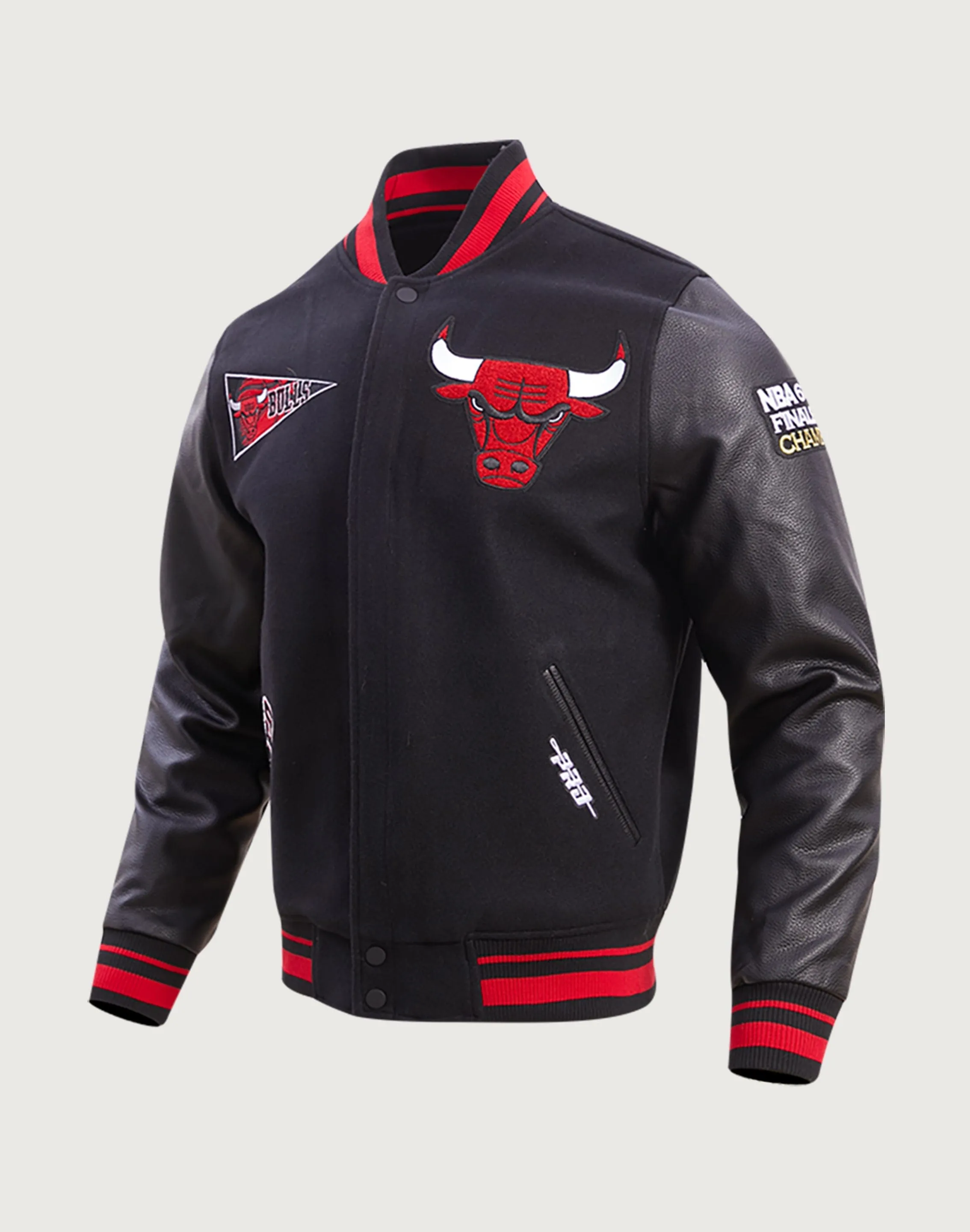 Winter Core Pro Standard NBA Chicago Bulls Retro Classic Rib Wool Varsity Jacket