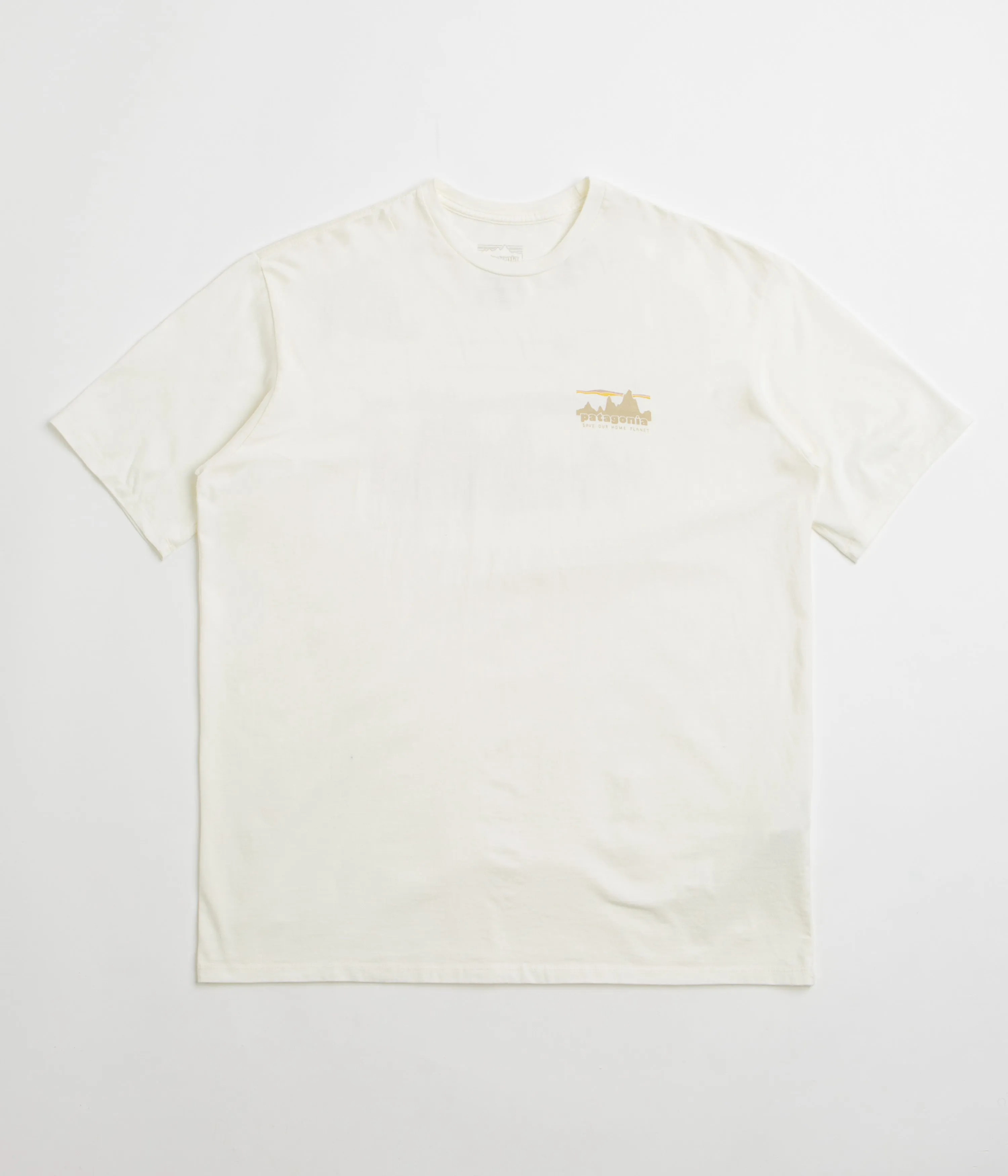 linen shirt Outdoor Event Patagonia 73 Skyline Organic T-Shirt - Birch White