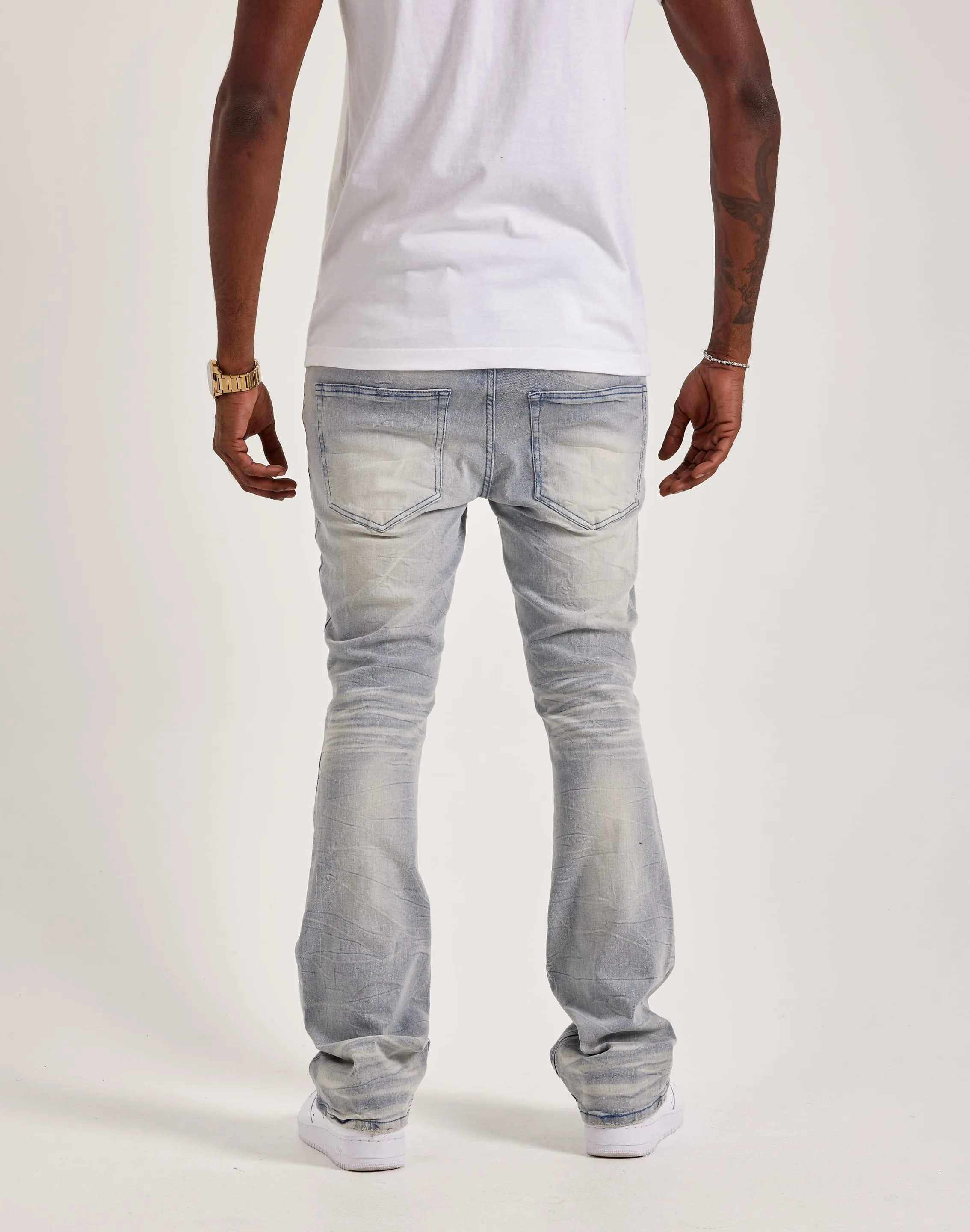 Kloud 9 Stacked Denim Jeans StaticFree Material Code Soul