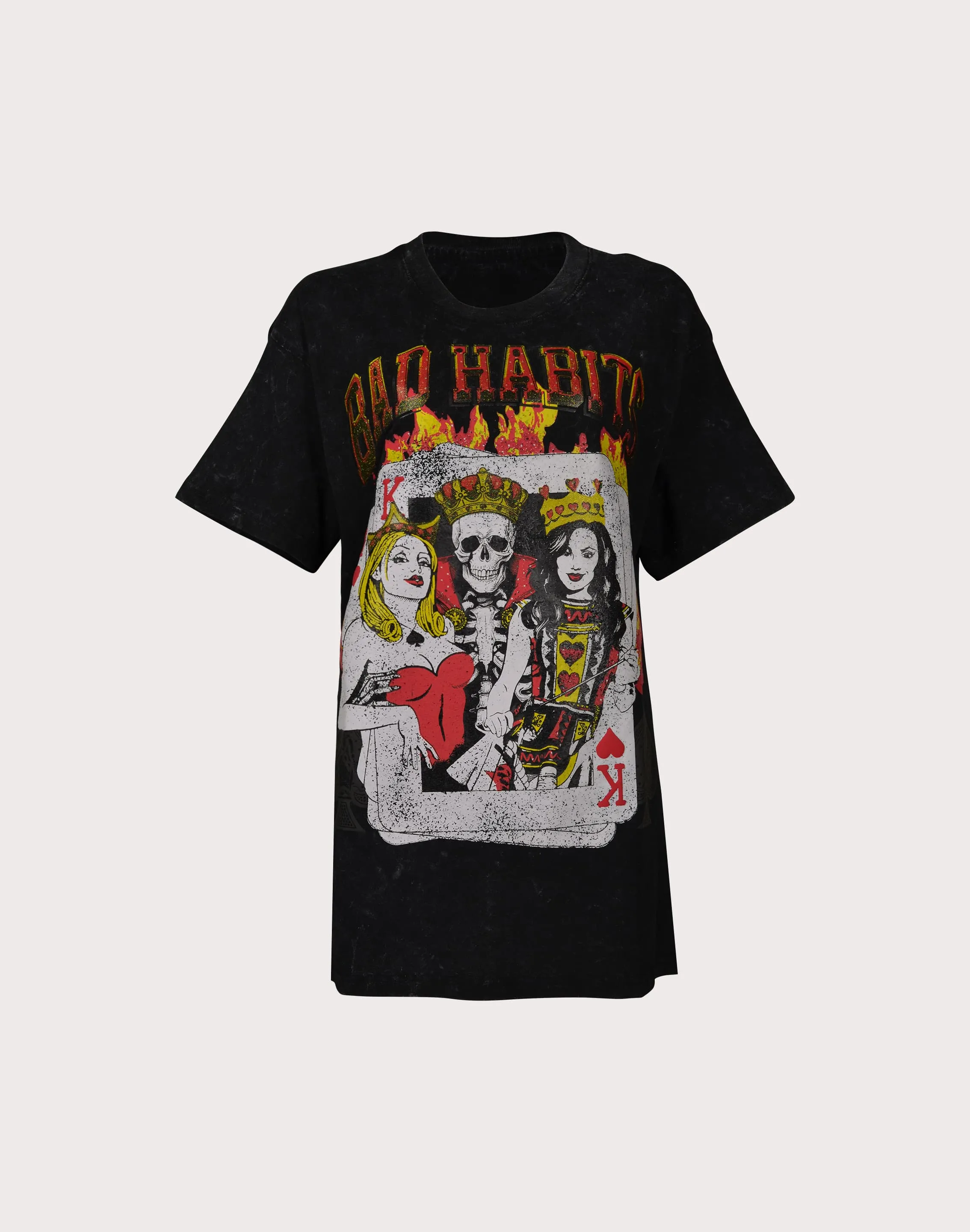 Reason Clothing Bad Habits Short Sleeve Tee Smart Casual Jump Core