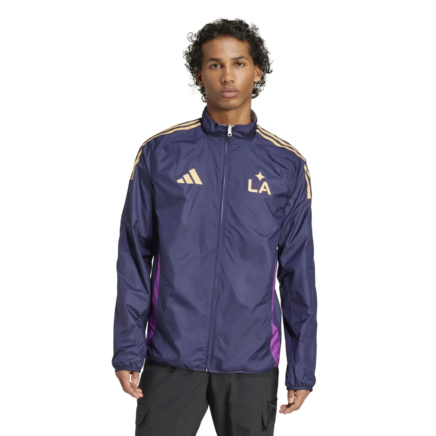 Galaxy Anthem Jacket - Mens StretchWaistband Fantasy Glow