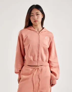 Jordan Brooklyn Fleece Cropped Zip Hoodie 4Way Stretch