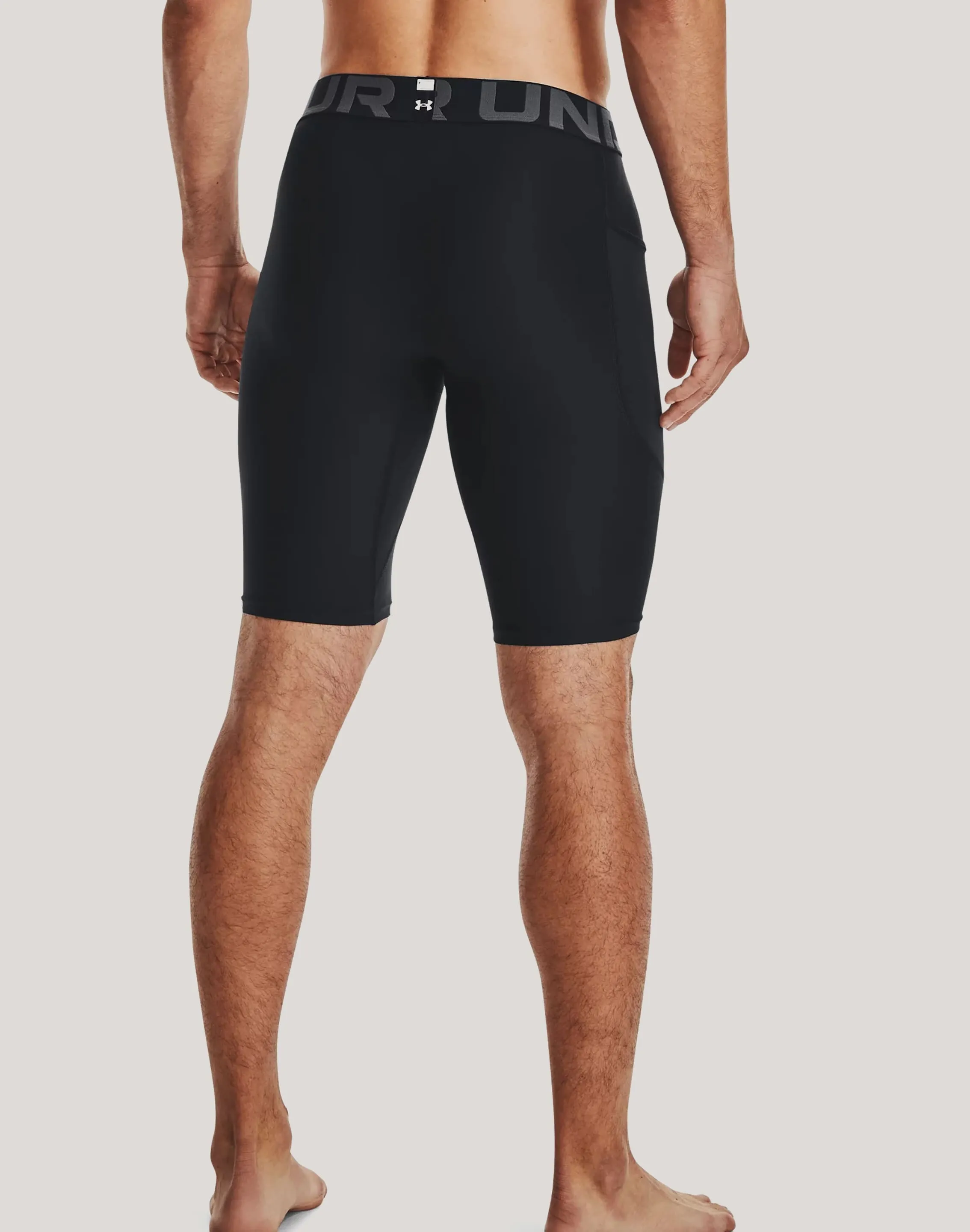 Under Armour HeatGear Pocket Long Shorts EcoDyeProcess Travel Light