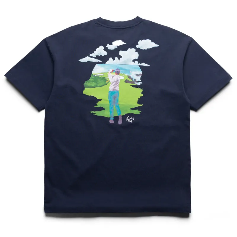 Eastside Golf Keep Swinging Tee - Midnight Navy sequin