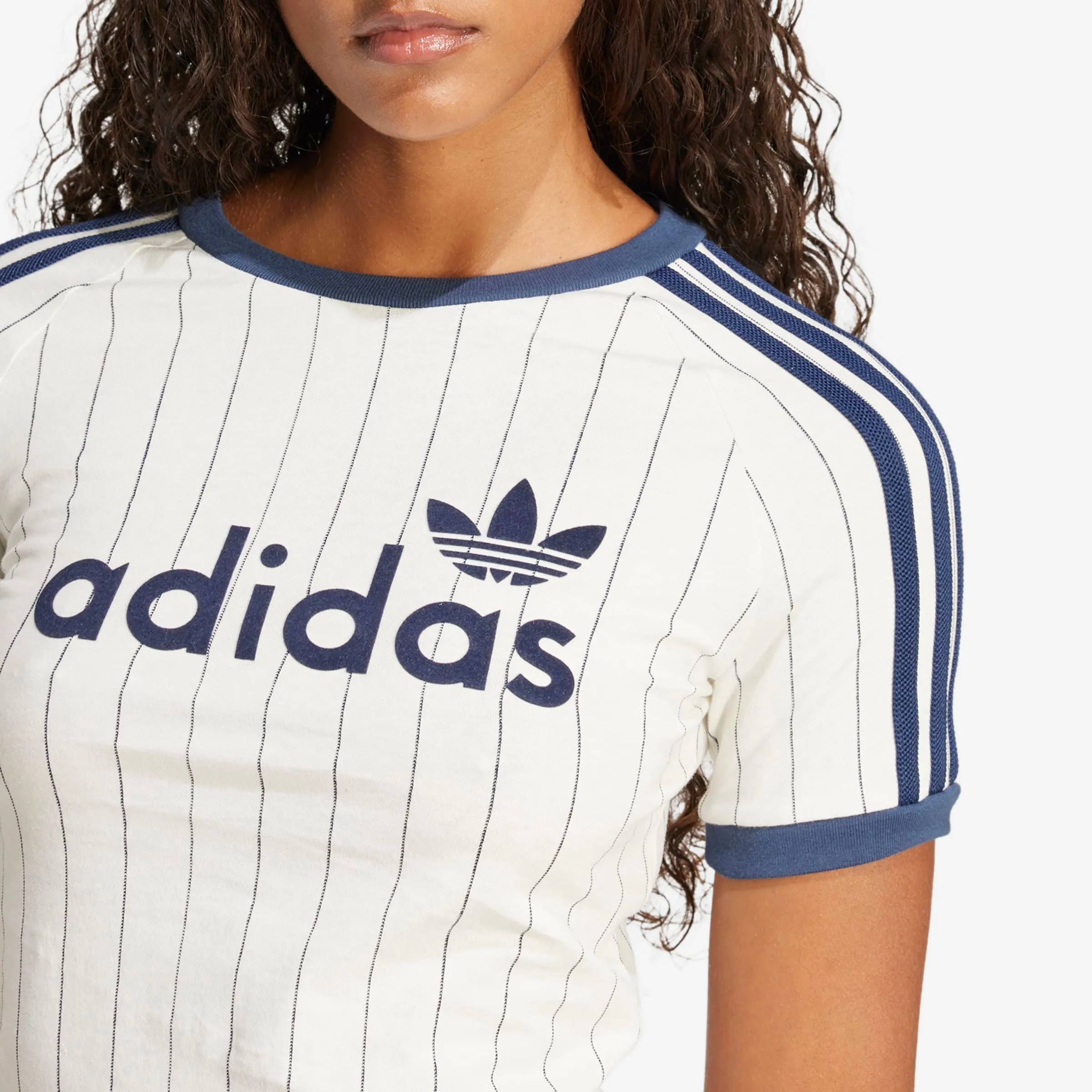 Fade Resistant Dye Wmns Linear Graphic Cali Tee