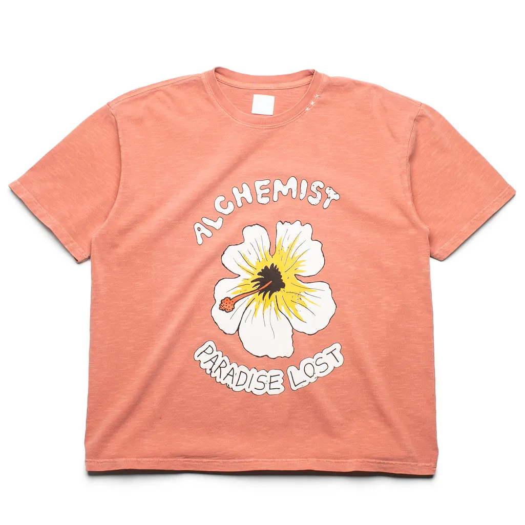 Maxi length Alchemist Flower Tee - Terra Cotta