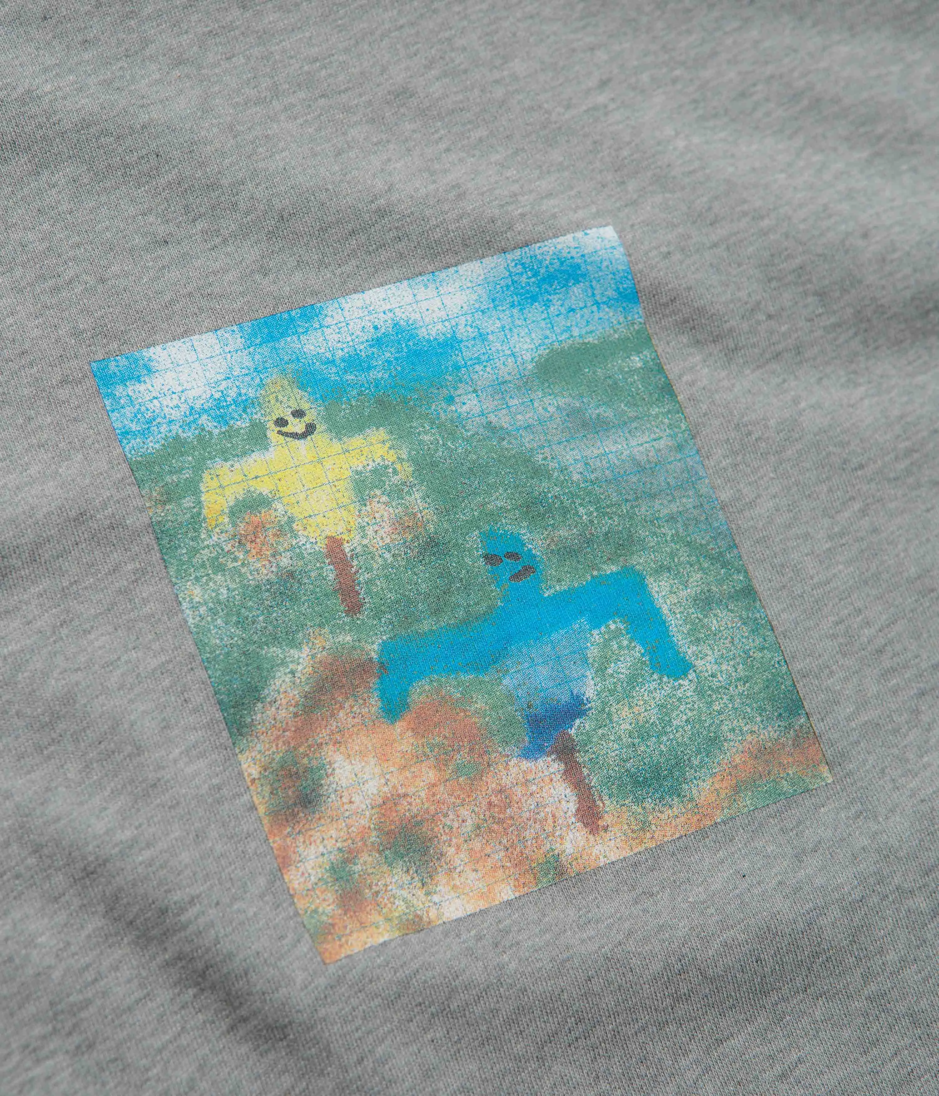 Polar Scarecrow T-Shirt - Heather Grey mix and match City Life