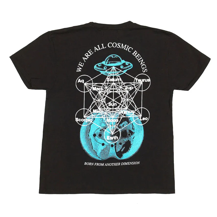 COSMIC BEINGS - BLACK Flexible Material