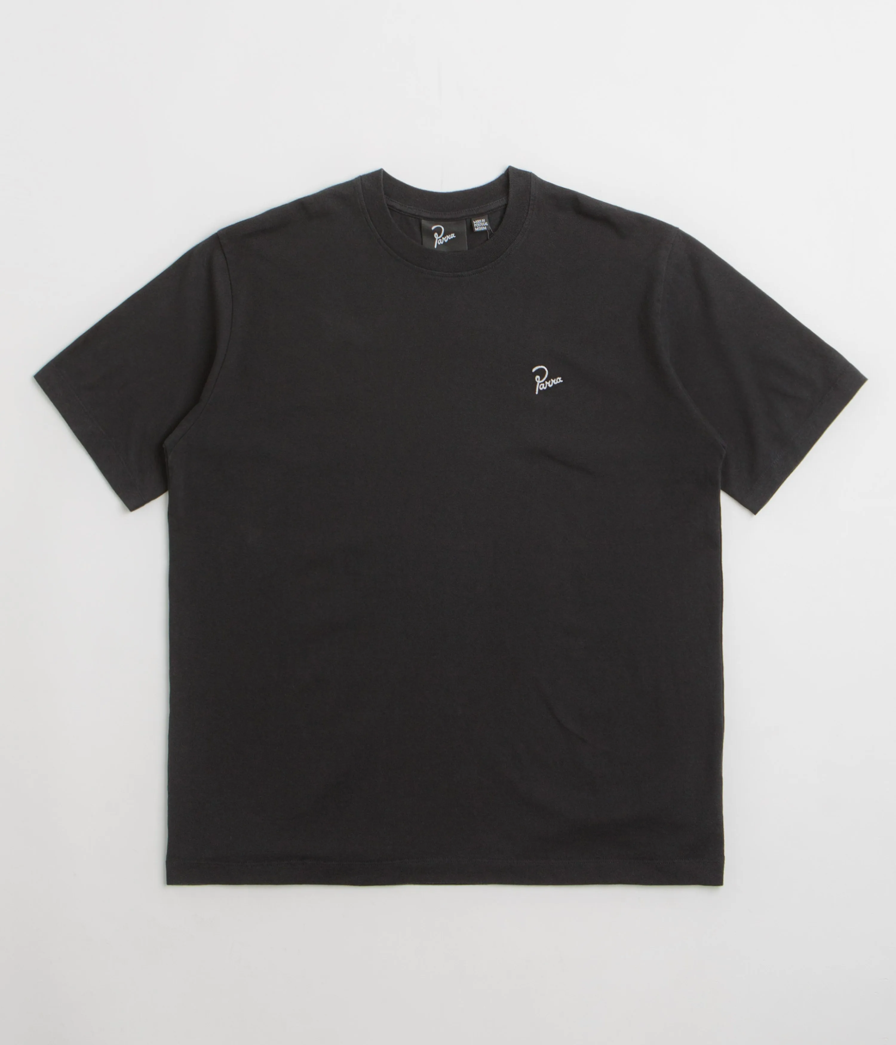 smocking sheath silhouette by Parra Signature T-Shirt - Black