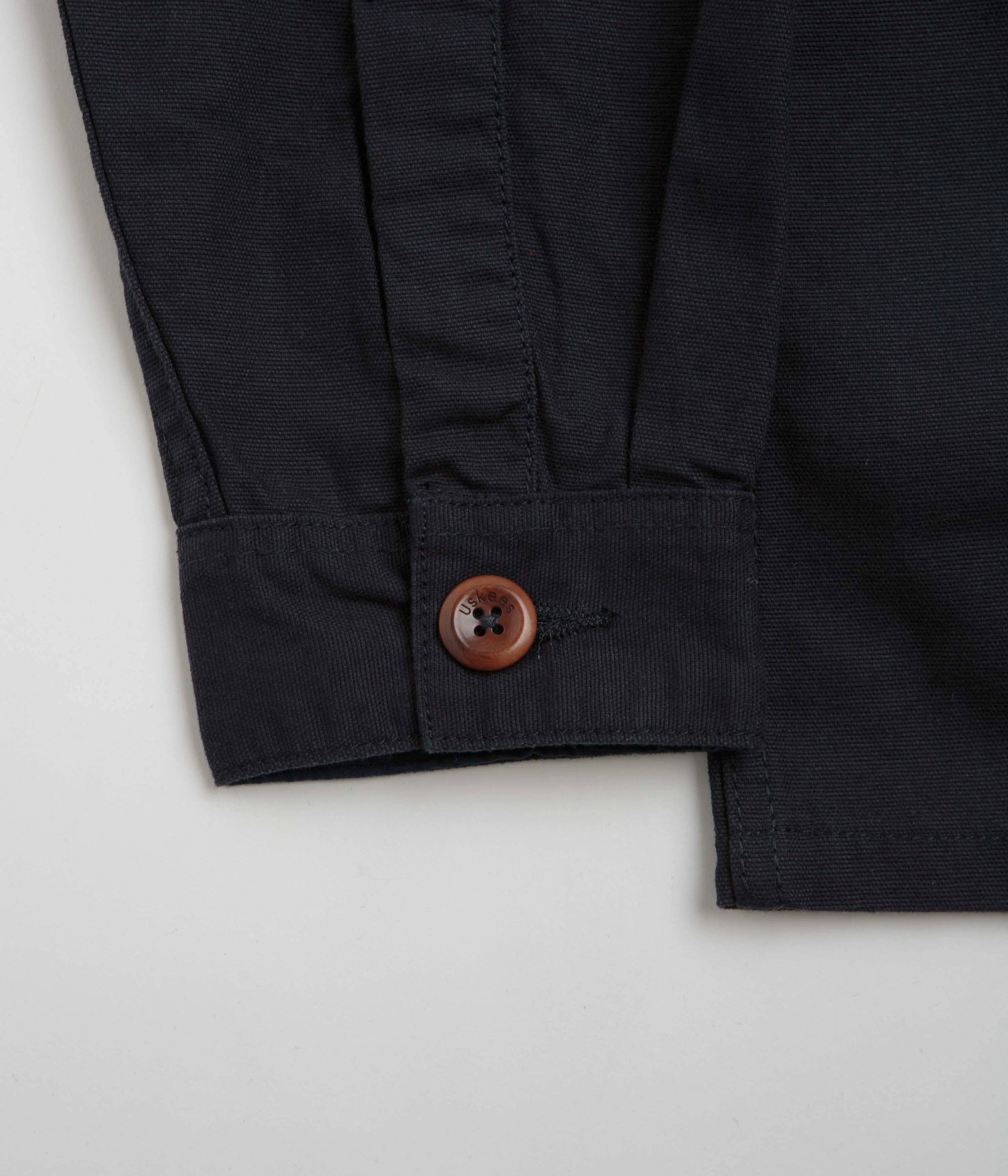 Uskees 3003 Work Shirt - Midnight Blue Plaid Design Contemporary Design