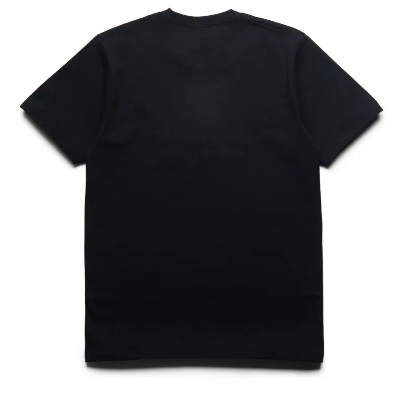A Bathing Ape Security Emblem Tee - Black bows