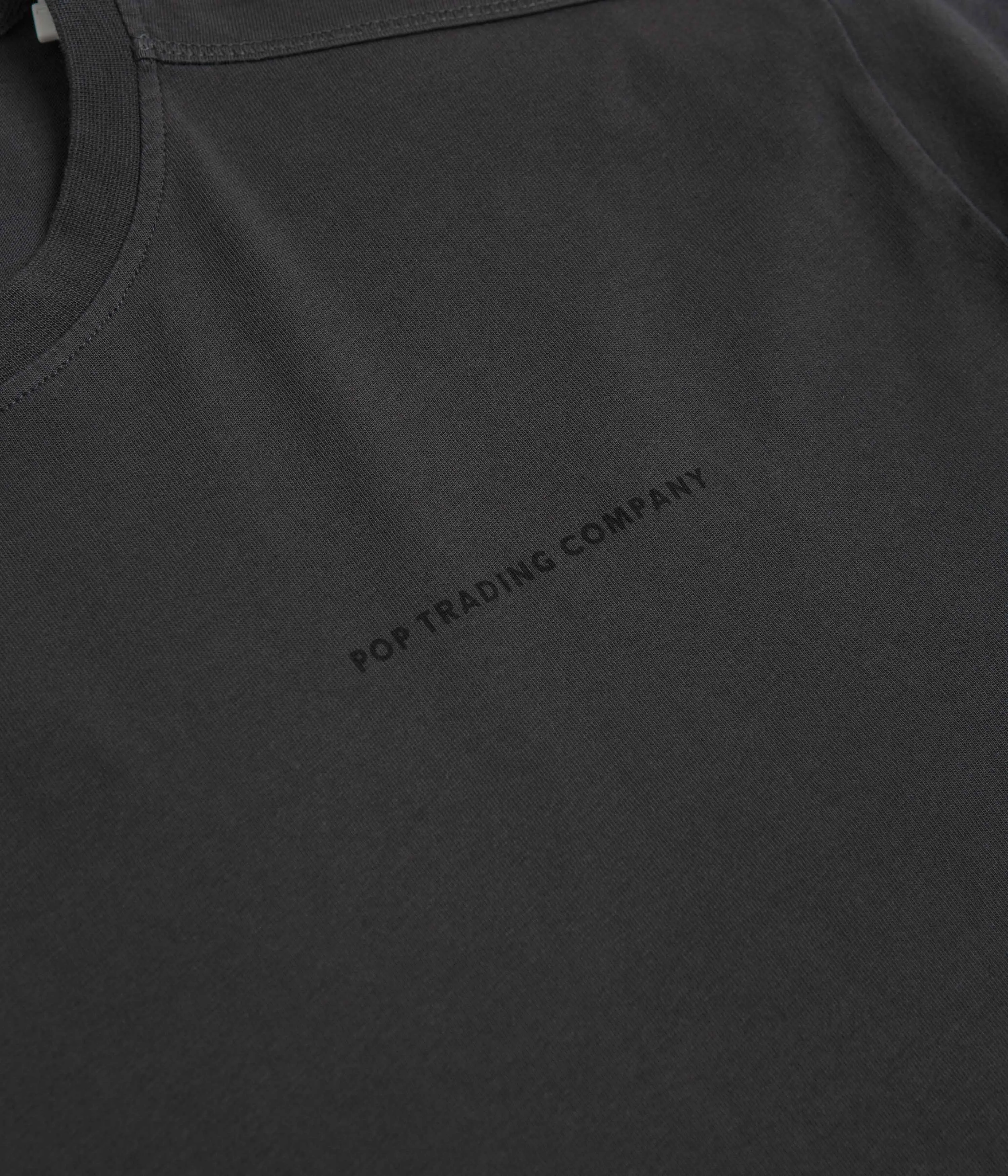 Beach Pop Trading Company Logo T-Shirt - Anthracite / Black