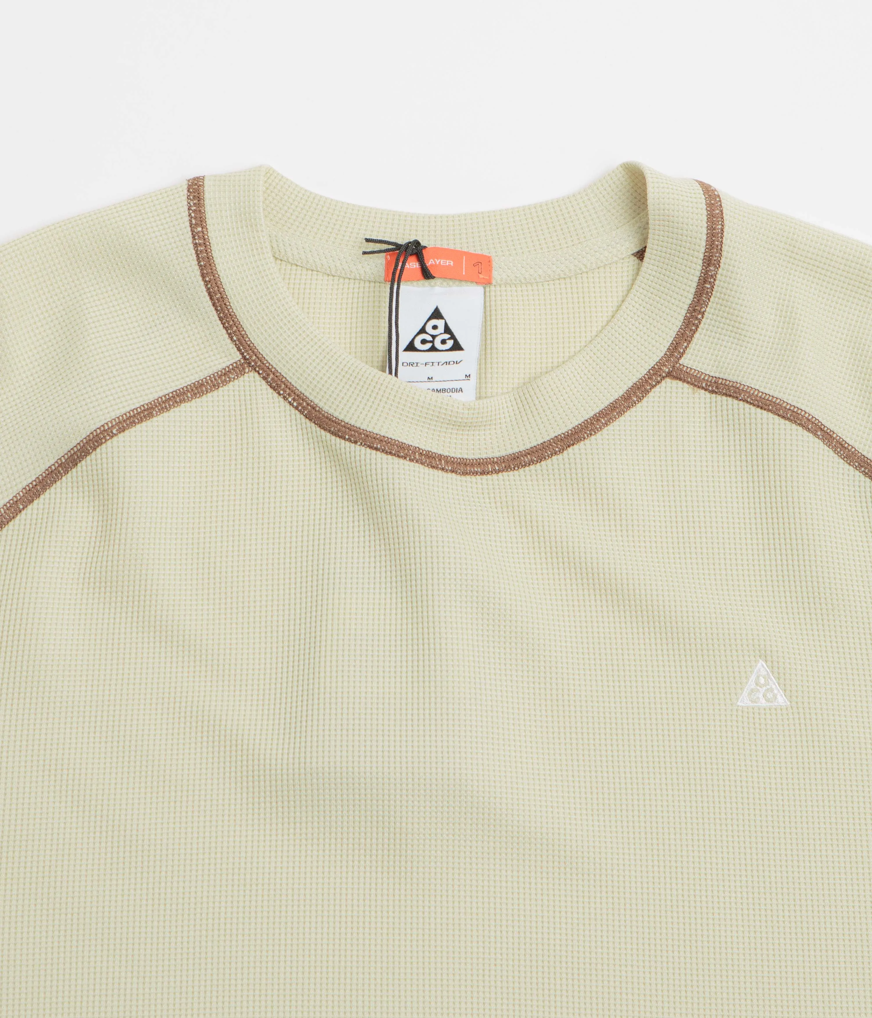Nike ACG Chinati Long Sleeve T-Shirt - Light Khaki / Parachute Beige / Summit White Supermarket