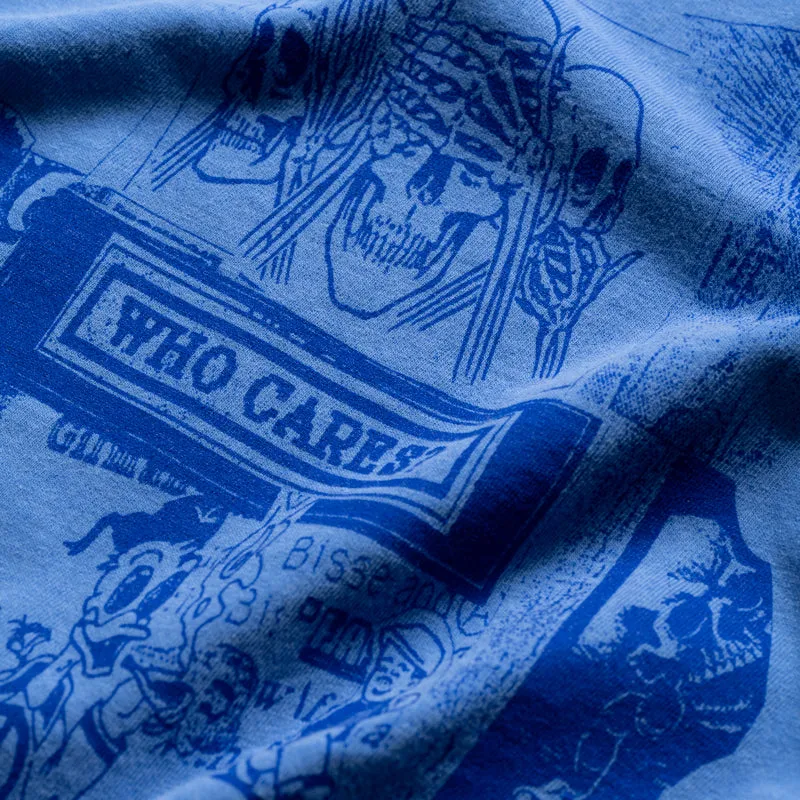 Fucking Awesome Who Cares Tee - Violet casino event UV Protection