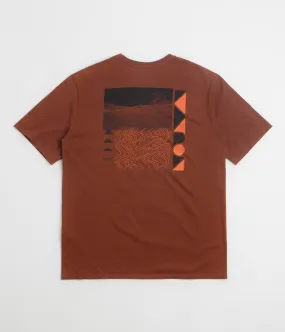 Patagonia Driftways Organic T-Shirt - Dried Vanilla Neutral Colors