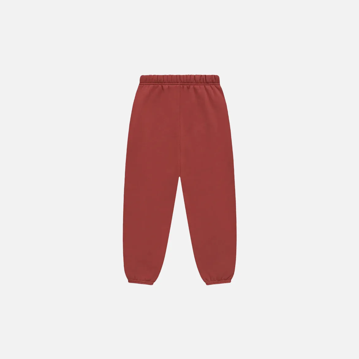 Adjustable Waistband KIDS FLEECE ESSENTIAL SWEATPANT - CRIMSON
