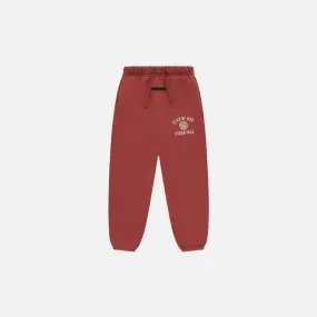 TearResistant Reflective Safety Accents KIDS FLEECE ESSENTIAL SWEATPANT - CRIMSON