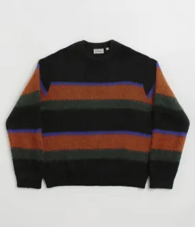 product loop stability Carhartt Merton Crewneck Sweatshirt - Sundling Stripe / Deep Hamilton Brown