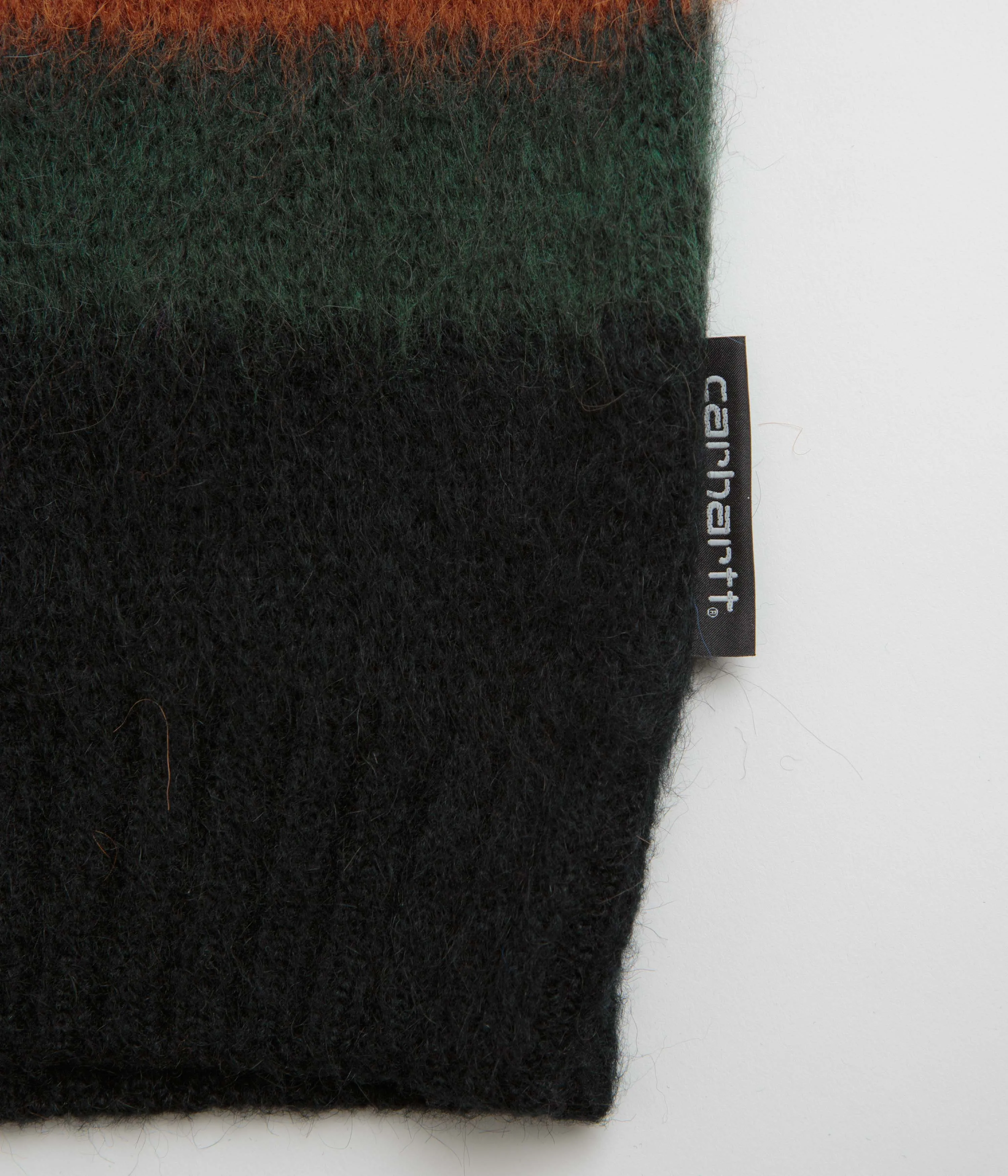 Core Style Carhartt Merton Crewneck Sweatshirt - Sundling Stripe / Deep Hamilton Brown
