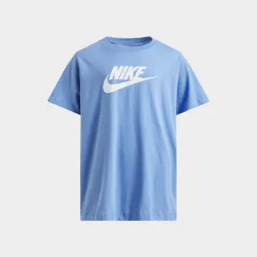 Nike Womens Sportswear Club Essentials Tee Blue Formal Tone Recycled materials