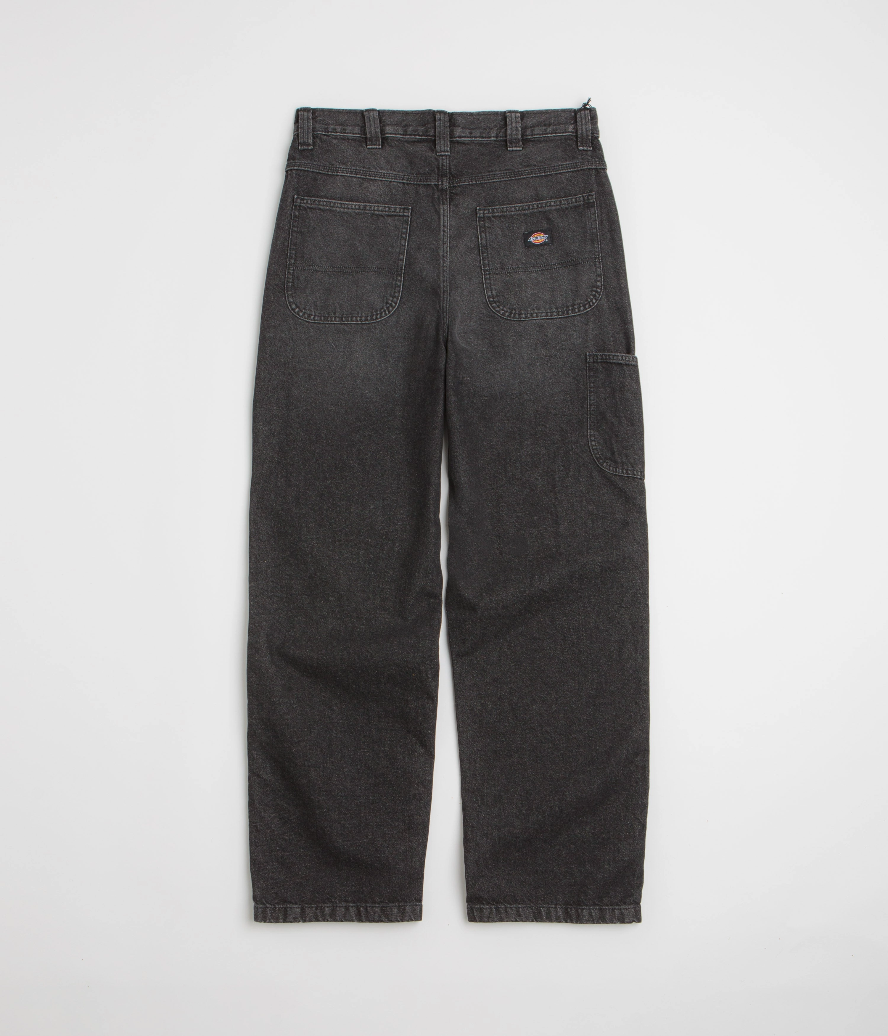 Dickies Madison Jeans - Black Wash Faded Tapered Leg Design FadeResistantTreatment