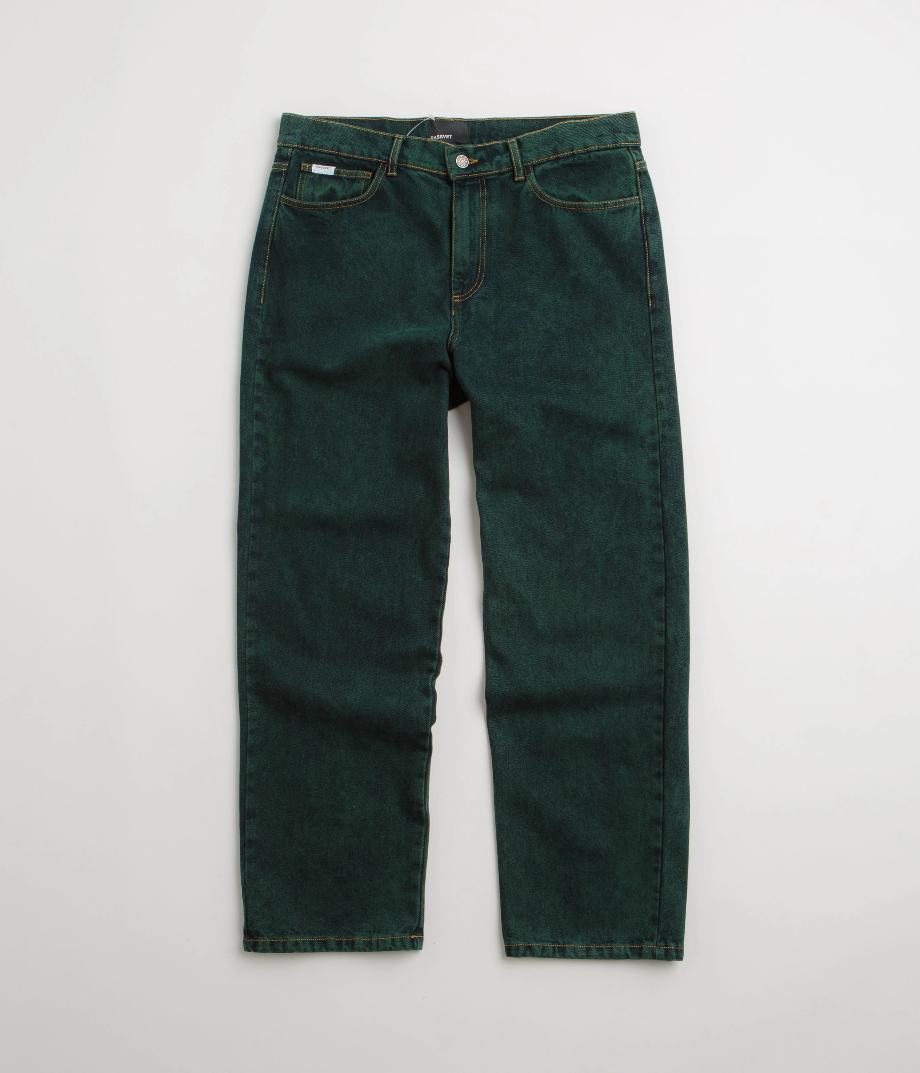 Rassvet Classic Jeans - Green Rubberized grip