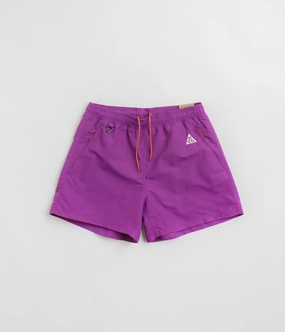 Walk Easy Nike ACG Reservoir Goat Shorts - Bold Berry / Safety Orange / Summit White