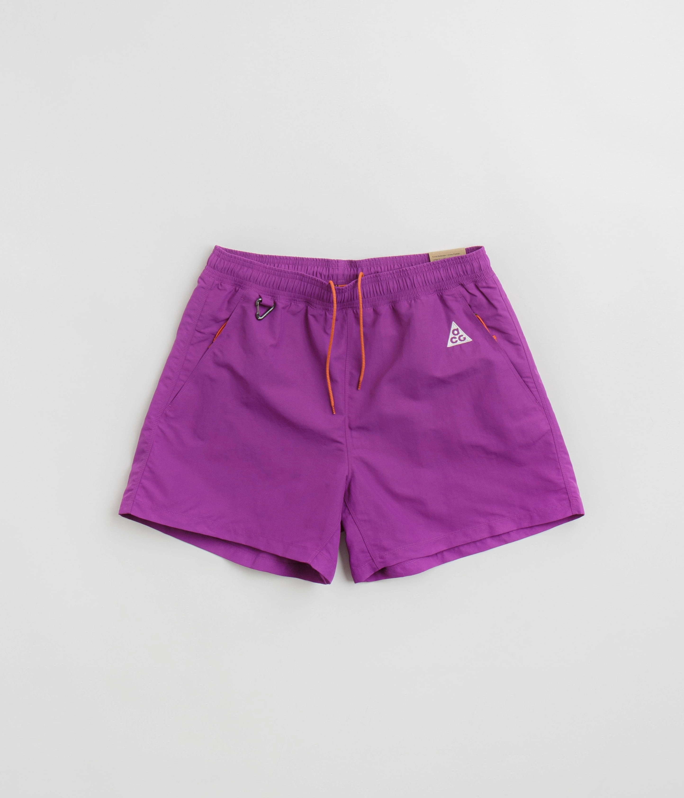 Walk Easy Nike ACG Reservoir Goat Shorts - Bold Berry / Safety Orange / Summit White