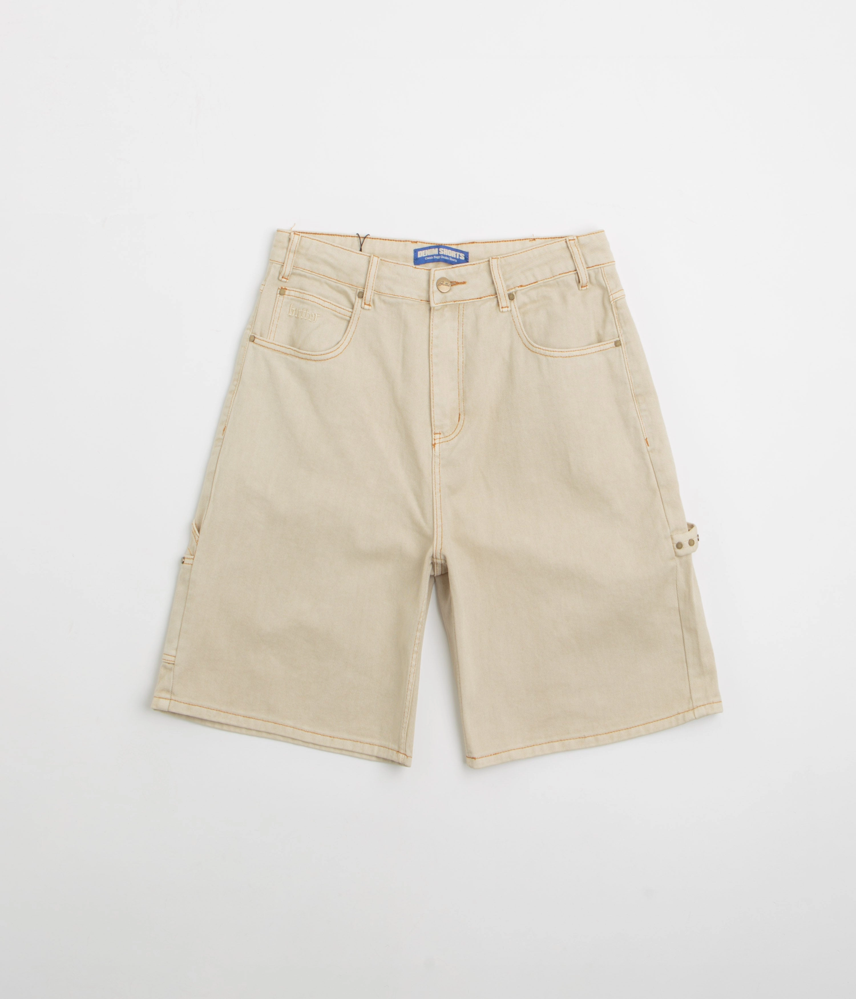 Butter Goods Rivet Denim Shorts - Bone Tennis wear