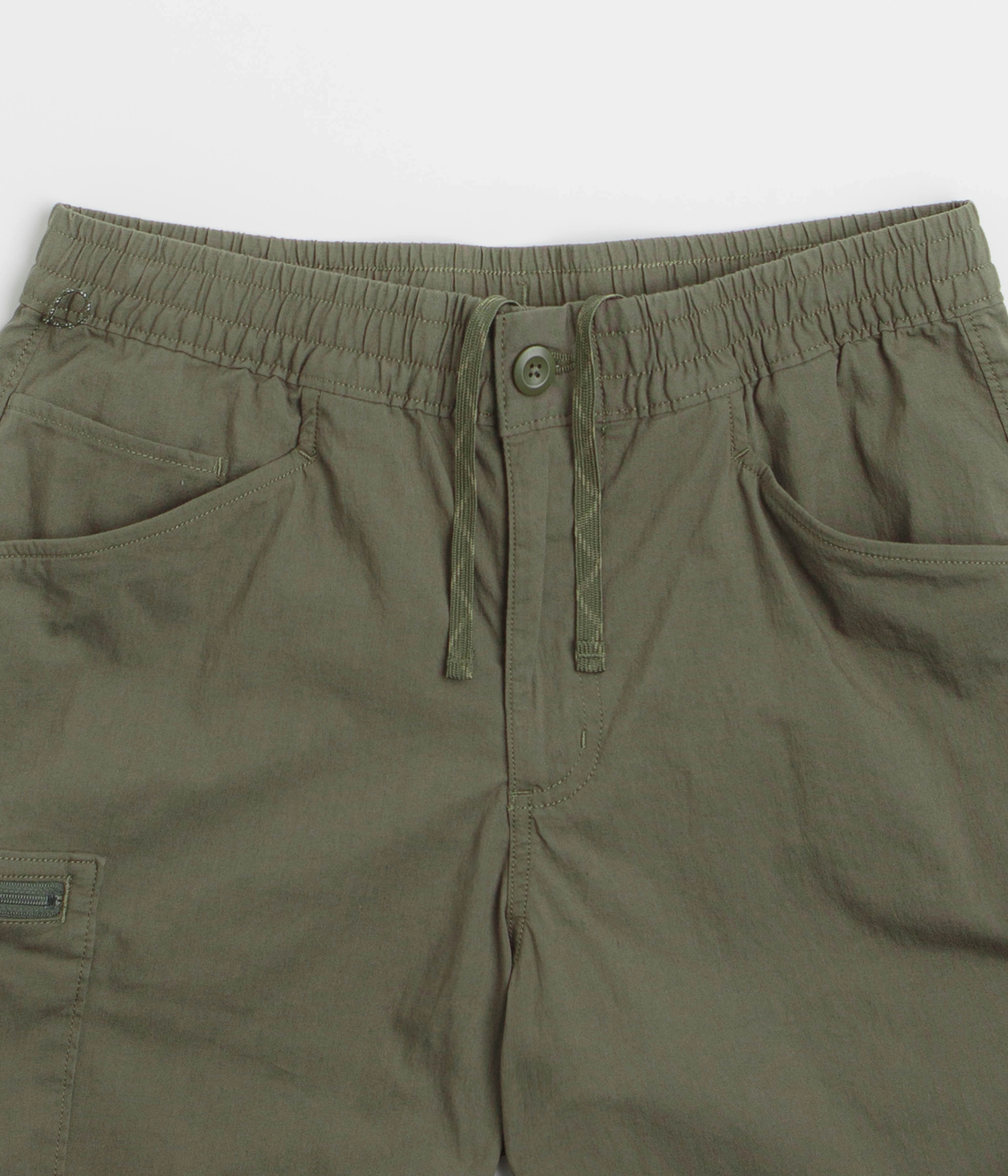 Patagonia Nomader Shorts - Basin Green / Green Sandals Daytime Style