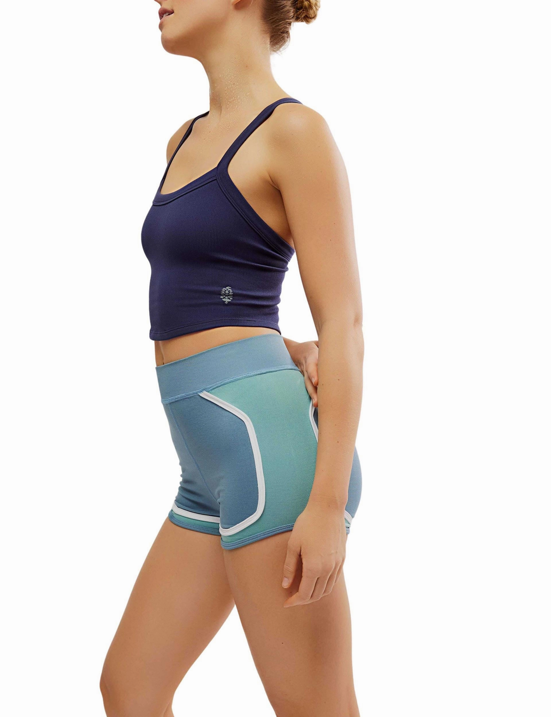Shock Absorbing high pressure situation All Clear Cami Solid - Midnight Navy