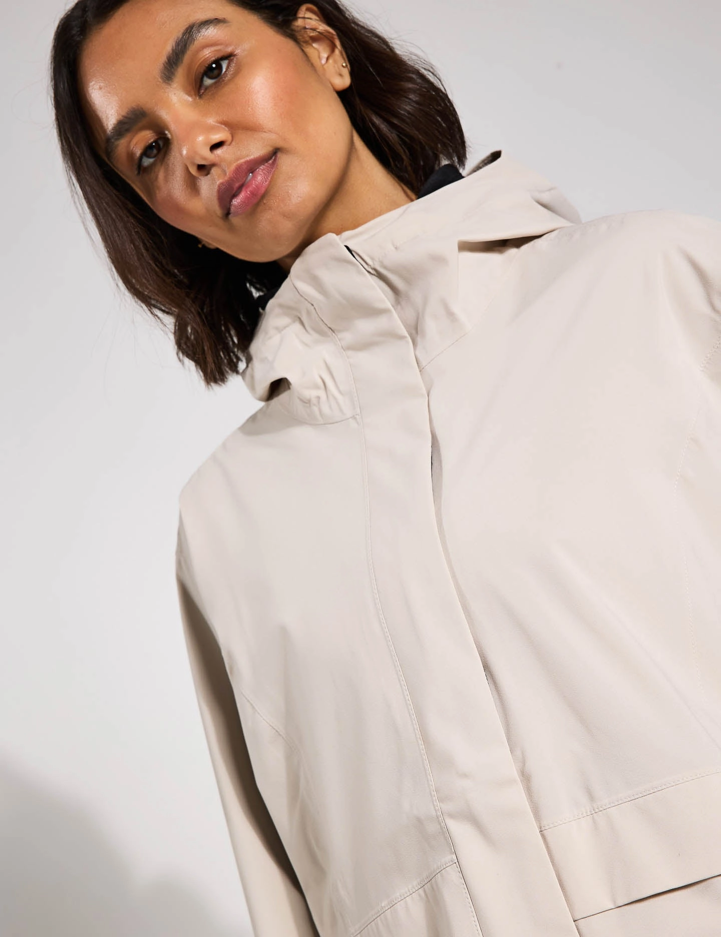 Altbound Waterproof Recycled Jacket - Dark Stone Changeable Style Sealed Seams